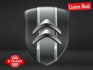 Citroen 3D Autosticker Universal Hochwertig Professionell